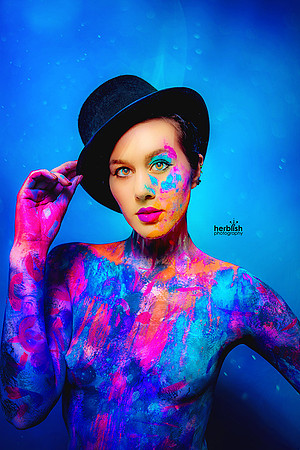 In the Magical House of Blue Holi