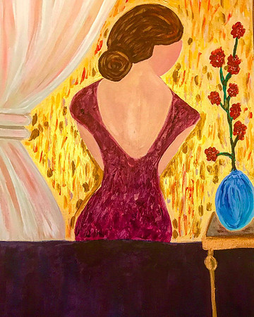 Las Flores de Emilio (Acrylic on canvas)